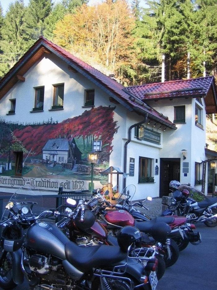 Hotel & Gasthaus Sterngrund Zella-Mehlis Exterior foto